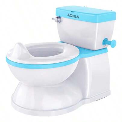 Entrenador de Baño para Bebé con Sonido de Descarga, Color Violeta