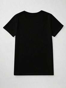 Plus Size Women's Casual Short Sleeve Crew Neck T-Shirt, Distinctive Tee, Autism Awareness T-Shirt, Autism Teacher Dress, High Quality Sports T-Shirt, Energetic Color Comfortable Summer T-Shirt By EnPure-Cotton - 杏色 - 查看 7