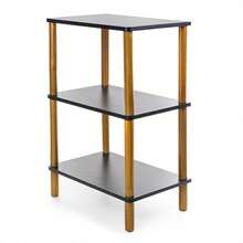 Multipurpose Shelving Unit With 3 Compartments - Organizer For Various Spaces - Versatile - White - View 7
