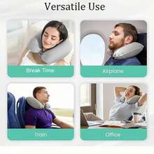 1 chiếc gối kê cổ du lịch bơm hơi, hỗ trợ thoải mái cho cổ và đầu nhờ cơ chế điều chỉnh áp lực, dễ dàng mang theo khi đi máy bay, ô tô, tàu hỏa - Món quà hoàn hảo cho người đi du lịch, cắm trại, leo núi, có 5 lựa chọn màu sắc. - Nhiều màu - Xem 5