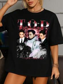 Women T-Shirts - Black - View 1