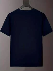 Prenda individual, no un conjunto de 3 piezas, conjunto de 1 camiseta con diseño de cabeza de toro, adecuada para deportes urbanos y correr al aire libre.Hecho de poliéster transpirable, de secado rápido y agradable para la piel, se puede usar en todas las estaciones. - Negro - Ver 2
