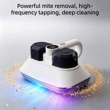 1pc Cordless Handheld Vacuum Cleaner, Strong Suction Low Noise, Washable HEPA Filter Deep Cleaning, Ideal For Mattress, Sofa And Pet Hair Removal, Perfect Mother's Day Gift, Suitable For Dry Winter Season - Multicolor - View 4