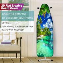 1pc 2D Ironing Board Cover – Easy-To-Clean, Dust-Proof Cover (Ironing Board Not Included). Features An Elastic Edge For Easy Installation, Fits Various Sizes, And Provides Excellent Protection For Your Ironing Board. - A - View 25
