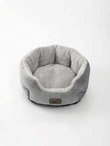 1pc Soft & Comfortable Dog Bed Mat, Non-Slip Waterproof Bottom, Warm & Chew-Resistant, Suitable For Winter - Grey - View 14
