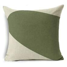 Funda de cojín decorativa con patrón verde, funda de almohada floral para coche, sofá, funda de almohada decorativa para el hogar - 2603151999 - Ver 3