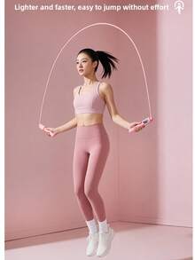 Dây nhảy thể dục chống rối, điều chỉnh độ dài, làm bằng thép, tốc độ cao, có bộ đếm, phù hợp cho mọi lứa tuổi. - nhảy dây cáp - Xem 9