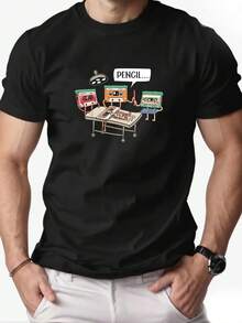 Vintage Cassette Tape For Men - Black - View 1