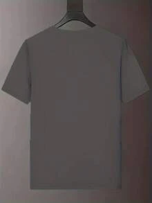 Nueva Camiseta para Hombre, Transpirable, Versátil, Cómoda, Moderna, Absorbente de Sudor, Ideal para Deportes - Gris - Ver 2
