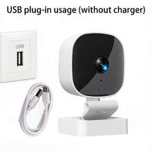 Kamera Keamanan Dalam Ruangan Nirkabel, Cocok untuk Kamera Hewan Peliharaan WiFi Rumah, Kamera Pemantauan Video Dua Arah, Kamera Bayi/Hewan Peliharaan, Dengan Aplikasi Smartphone, Kamera Rumah, Kamera Nirkabel WiFi 2.4GHz, Perekaman Berkelanjutan, Kamera Pengasuh, Cocok untuk Kamar Tidur, Sistem Pemantauan Rumah Nirkabel, Dengan Deteksi Gerakan AI, Bicara Dua Arah, Penglihatan Malam, Fungsi Alarm, Kompatibel dengan Alexa - Putih - View 12