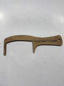 1 buah Sisir Pria Botak Lucu - Gagang Kayu, Sikat Rambut Anti-Statis Tanpa Bulu, Hadiah Lucu untuk Teman, Alat Perawatan Tahan Lama dari Kayu Buatan/Kayu Beech untuk Rambut Botak dan Tipis, Desain Serbaguna untuk Berbagai Kesempatan, Set Sisir dan Sikat - beraneka warna - View 10