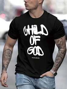 Men's Casual Short Sleeve T-Shirt, 1 Piece, 100% Heavy Cotton - Comfortable Crew Neck, Soft And Adorable T-Shirts, Loose And Comfortable - Back - View 3