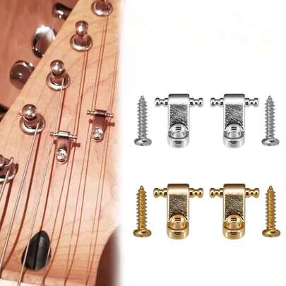Khóa chỉnh dây đàn guitar, con lăn dây, kẹp giữ dây, ngựa đàn, phụ tùng thay thế chuyên nghiệp cho đàn guitar, phụ kiện nhạc cụ đa năng.