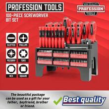 101pcs Magnetic Screwdriver Set Home DIY Tool Kit Repair Precision Hand Tools - D-Blue - View 2