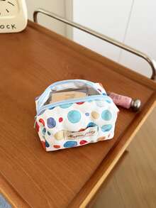 MEYOU FAIRY AGG,Borsa a conchiglia, Piccola borsa a cuscino fresca, Borsa per il trucco per donne, Borsa fodera interna, Borsa da viaggio portatile per il lavaggio, Borsa a mano, Borsa versatile per la conservazione dei prodotti per la cura della pelle, Astuccio per matite per studenti, Borsa per la conservazione di assorbenti igienici per donne, Regali per mamma e fidanzata - Multicolore - Visualizzare 13