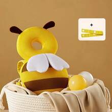 Almohada de protección para la cabeza de bebé Little Bee, gorro anticaída transpirable, adecuado para la cabeza de los niños pequeños, Protector de espalda, Bibi seguro2026 DMWT - Ante - Ver 8