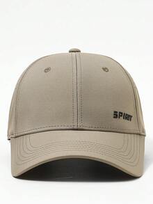 1pc Y2K Vintage Baseball Cap, Letter Pattern, Adjustable Unstructured Solid Color Hat, Classic Low Profile, Suitable For Outdoor, Casual, Unisex - Baseball Cap - View 7