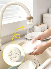 OBOVAY Tấm chắn nước tiết kiệm cho vòi bếp mới, phù hợp với hầu hết các vòi tiêu chuẩn, xoay 360°, dễ dàng lắp đặt không cần dụng cụ, lõi lọc nhỏ gọn có thể tháo rời và thay thế với bộ phận mở rộng chắn nước, tăng áp lực nước, loại bỏ clo, rỉ sét, tạp chất, làm mềm nước, thích hợp cho nhà bếp, bồn rửa phòng tắm, nhà vệ sinh, bàn trang điểm, ký túc xá, xe RV, khách sạn, dùng để uống, nấu ăn, rửa rau quả, lọc nước sinh hoạt hàng ngày. - Nhiều màu - Xem 2
