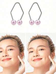 2pcs Reusable V-Line Face Lift Tape, Daily Facial Tightening Device - Multicolor - View 10
