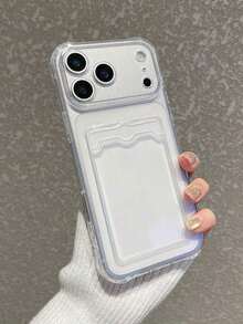 Free Shipping, Does Not Include Lanyard Or Stand. Local Delivery. Delivery To Funda In 4 Days. Minimalist Phone Case. Kids Card Holder. Phone Case. Transparent. Solid Color. Kids Slot. Card Holder. Phone Case. Child Protection. Spring. Function. Marcomoneyph. - Clear - View 6