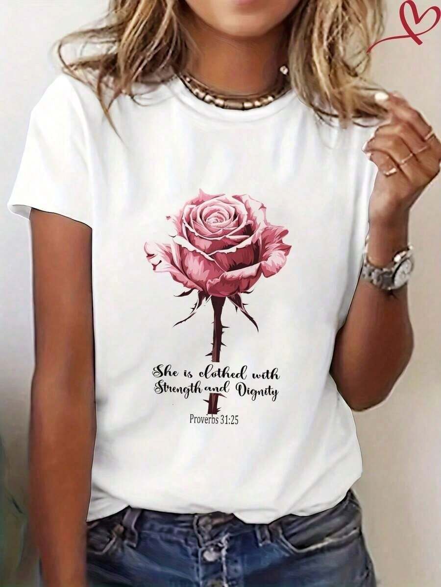 Women's Pure Cotton Short-Sleeve T-Shirt, Classic Basic Round Neck Tee, Loose-Fitting Casual Top, Soft And Comfortable Fabric, Sizes S-5XL Available, Solid Color Blouse For Everyday Wear, Breathable Summer Essential, Easy-To-Match Fashionable T-Shirt For Ladies. - 棕色 - 查看 1