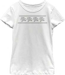 Camiseta de Manga Corta para niñas con diseño de Bob Esponja Camiseta para Niñasshort-sleeve T-shirt / short-sleeve tee - Blanco - Ver 1