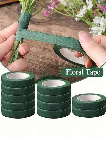 3/1 Cuộn Băng Dính Hoa Tự Dính, Thích Hợp Để Đóng Gói Bó Hoa, Băng Dính Giấy Màu Xanh Lá Cây Dùng Cho Hoa Giả & Thân Cây, Đồ Thủ Công Và Trang Trí DIY, Băng Dính Thân Cây Hoa Nhiều Màu Sắc, Vật Liệu Đóng Gói Bó Hoa Cho Cửa Hàng Hoa, Ngày Valentine, Ngày của Mẹ, Ngày của Cha, Băng Dính Hoa Để Đóng Gói Bó Hoa Và Trang Trí Hoa, Vật Tư Đám Cưới, Băng Dính Hoa, Băng Dính Cho Hoa Tươi