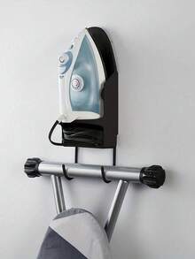 Universal Size Ironing Board Bracket And Hook, Home Ironing Rack, Ironing Board Hook, Electric Iron Rack, Suitable For All Size Irons - Multicolor - View 3
