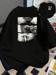 Women T-Shirts - Black - View 7