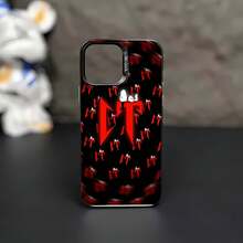 red black logo theme wallpaperfunda de teléfono Fundas compatibles con ,Apple,VIVO,OPPO,,, y Honor.Fabricadas en silicona TPU,ofrecen protección contra golpes y caídas.regalos para mamá - Negro - Ver 2