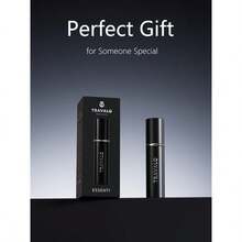 Refillable Perfume Atomizer, Bottom Filling Fragrances Perfume Bottle, Cologne Dispenser, Travel Sized, Portable Sprayer Women Men, (ESSENTI, BLACK) - 黑色 + 精華 - 查看 7