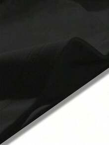 Camiseta Casual de Algodón para Hombre DERNM - Manga Corta de Verano, Cuello Redondo con Estampado de Montaña, Lavable a Máquina - Negro - Ver 4