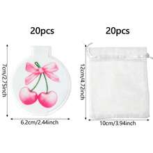 20 chiếc gương mini bỏ túi màu hồng hình nơ, nhỏ gọn và dễ mang theo, thích hợp làm quà tặng cho phụ nữ, sinh nhật, cô dâu, tiệc tùng hoặc ngày Valentine. - Nhiều màu - Xem 14