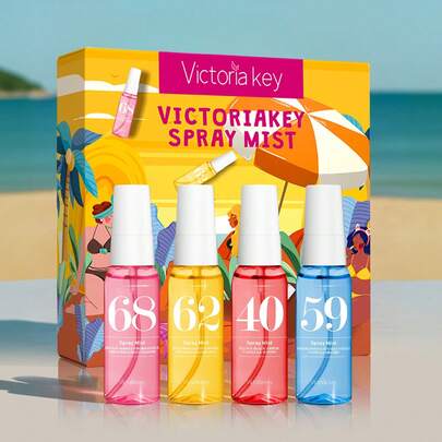 40ml Brazil Digital Series Fragrance Room Spray, Gift Box Packaging, Limited Edition Indoor & Outdoor Air Freshener, Multi-Layered Scent, Long-Lasting Aromatic, Provides Pleasant Sensory Experience, Suitable For Dates, Parties, Gatherings, Travel, Vacation And Various Occasions