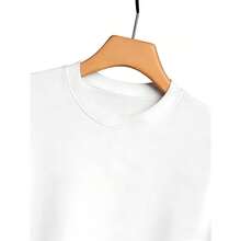 Women's WHITE T-Shirt With Cherry Print And Pink Bows, Burgundy Cherries With Scattered Pink Bows, Sweet And Fresh Colors, High Definition Thermal Print On A White Background, Sweet Style - 白色的 - 查看 3