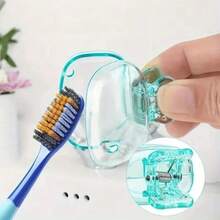 Toothbrush Head Cover for Manual and Powered Toothbrush - Multiple Colors Tooth Brush Storage Head Cover Cap - 1 unidad de color aleatorio - Ver 6