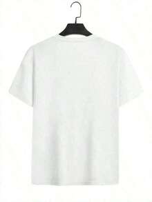 Vintage Retro Cowboy T-Shirt "Hold Your Horses", Western Graphic Tee For Fan Gift, Collectible T-Shirt For Country Style Enthusiasts - Summer T-Shirts With Simple Graphic Print, Casual Gift For Mother's Day, Summer Clothes For Women: Retro Style T-Shirts For Women, Perfect For Festivals And Events. - 白色 - 查看 5