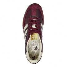Adidas Samba OG Maroon Gold Metallic (Women's) - Maroon - View 4