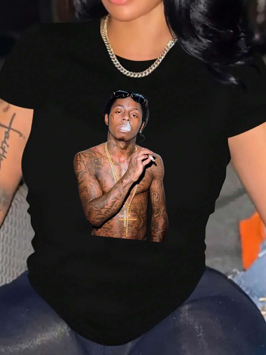 Women T-Shirts - Black - View 1