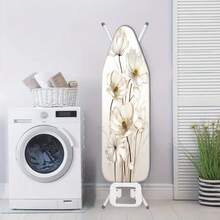 1pc 2D Ironing Board Cover – Easy-To-Clean, Dust-Proof Cover (Ironing Board Not Included). Features An Elastic Edge For Easy Installation, Fits Various Sizes, And Provides Excellent Protection For Your Ironing Board. - A - View 5
