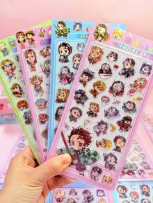 Nhãn dán Epoxy pha lê 3D, nhãn dán bong bóng hoạt hình trong suốt, nhãn dán dập nổi, phù hợp cho làm scrapbook, ốp điện thoại, hộp bút, phong bì, văn phòng phẩm, khung ảnh, hộp quà, phần thưởng cho trẻ em, vật liệu DIY, Giáng sinh, Lễ Tạ ơn, Lễ tốt nghiệp, quà sinh nhật - Nhiều màu - Xem 11