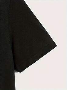 Women T-Shirts - Black - View 4