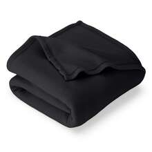 Red Polar Fleece Throw Blanket, Soft Warm Cozy Premium Fleece For Home Bed Sofa - Black - View 12