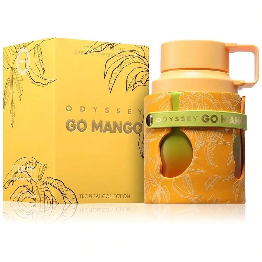 Armaf Odyssey Go Mango Tropical Collection Eau De Parfum - 3.4 Oz (100ml) Unisex EDP Spray - Multicolor - View 1