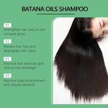 Hoegoa 100ml Batana Oils Shampoo - Gentle Cleaning Remove Dirt Deep Nourishing Restore Damaged Enhance Hair Toughness Prevent Breakage Refreshing Oil Control Hair Care - Dầu gội đầu - Xem 7