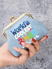 Vintage Colorful Coin Purse For Women, Retro PU Leather Small Wallet With Metal Clasp, Suitable For Hoodie Pocket Or Mini Crossbody Bag, Great For Student Back To School Gift, Teacher's Day Gift, Mother's Day Gift, Wedding Bridesmaid Gift, Party Essential, Cute Christmas Stuffer, Bingo Night Accessory, Graduation Gift For Her - Multicolor - View 17
