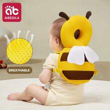 Almohada de protección para la cabeza de bebé Little Bee, gorro anticaída transpirable, adecuado para la cabeza de los niños pequeños, Protector de espalda, Bibi seguro2026 DMWT - Ante - Ver 11