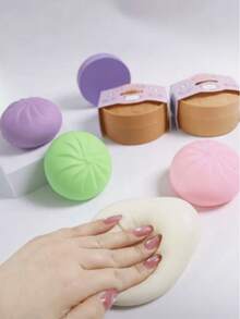 Đồ chơi bóp hình bánh bao mềm mại thủ công, đồ chơi giảm căng thẳng dễ thương có chức năng hấp, đồ chơi bóp mềm phù hợp cho người lớn, phần thưởng trong lớp học và quà tặng trong các bữa tiệc. - nhiều màu - Xem 9