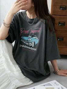 Women T-Shirts - Dark Grey - View 1