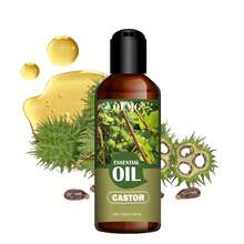 100ml Pure Castor Oil, High-Quality Essential Oil, Suitable For Home Aroma Diffuser, Humidifier, Rattan Diffuser And Lamps | Ideal For Aromatherapy, Humidifier | Daily Use, Elegant Fragrance, Father's Day Gift - Castor Essential Oil - View 3